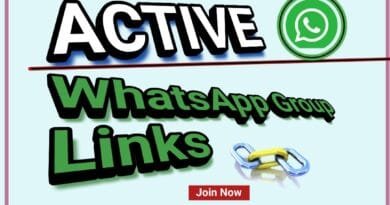 Active WhatsApp Group Links