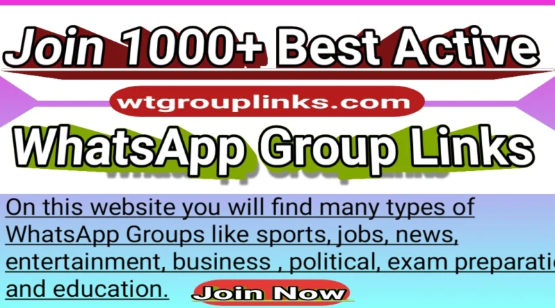 WhatsApp Group Links