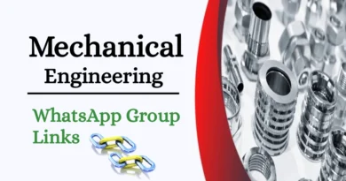 Mechanical Engineering WhatsApp Group Link