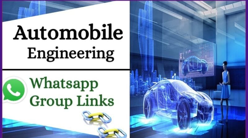 Automobile engineering whatsapp group link