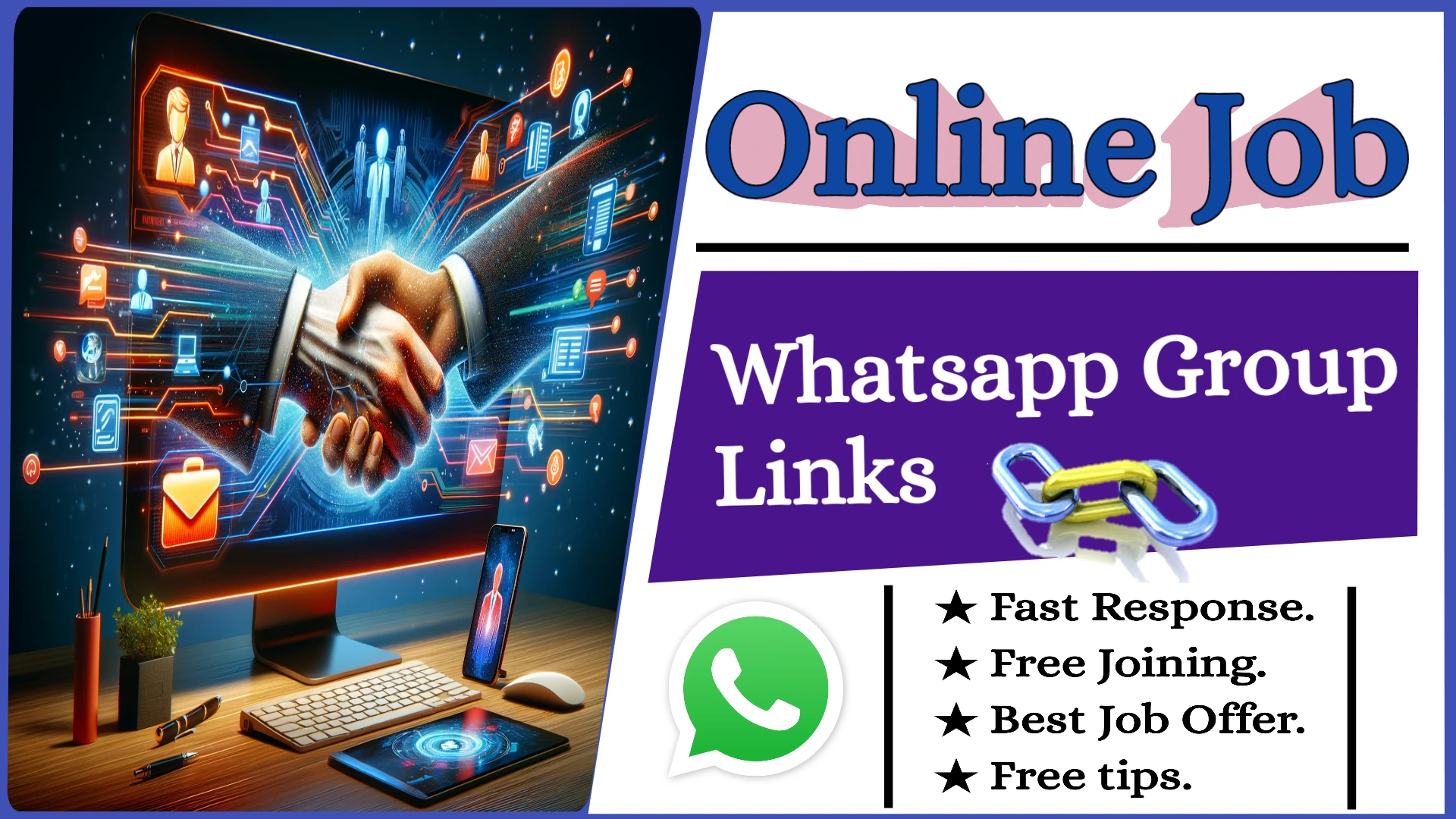 Online job whatsapp group link