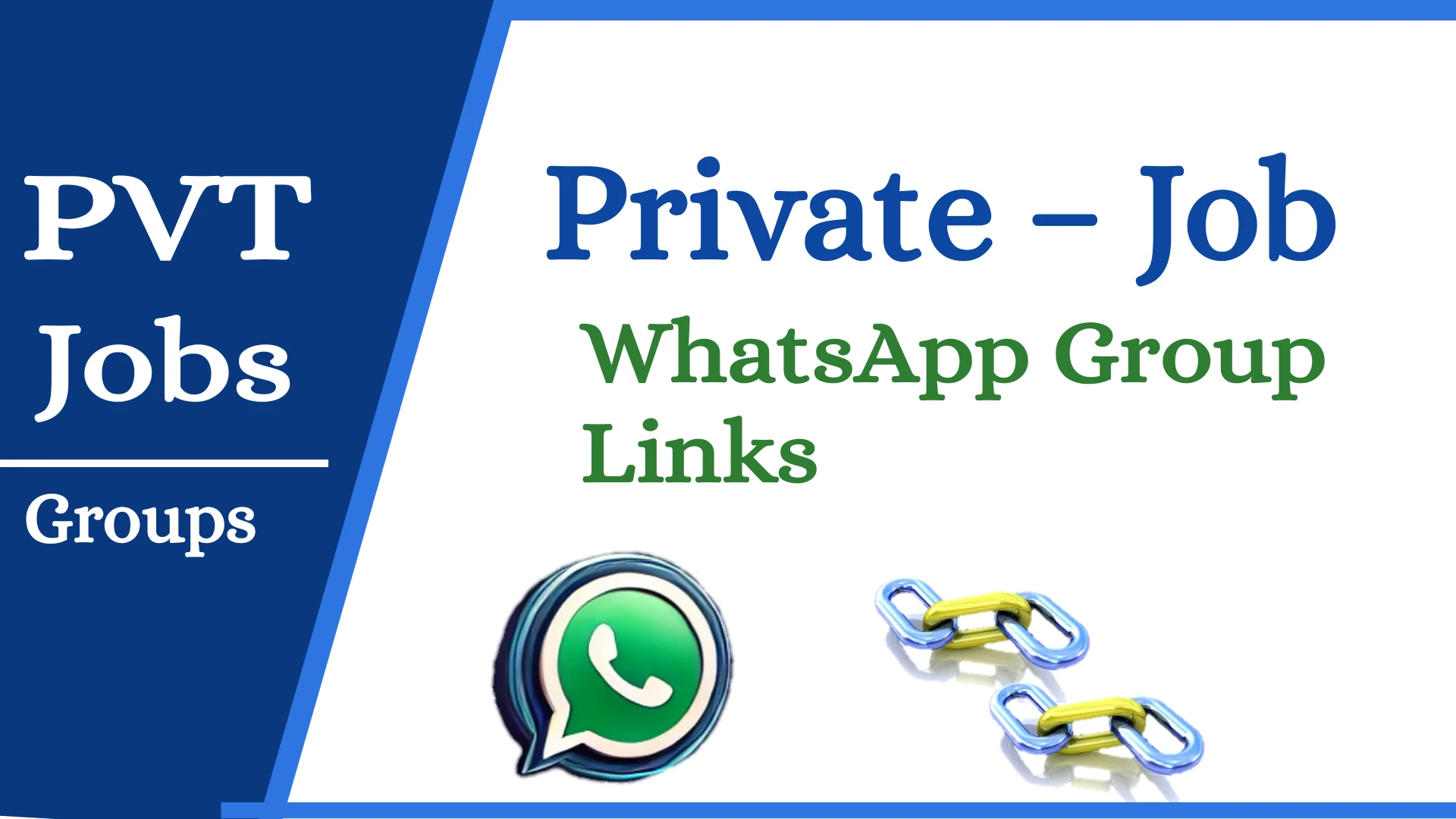 Private job whatsapp group link