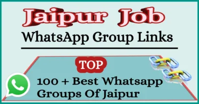 Jaipur job whatsapp group link