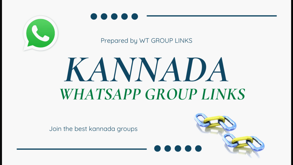 Best 200+ Kannada WhatsApp Group Link | New Updated List |