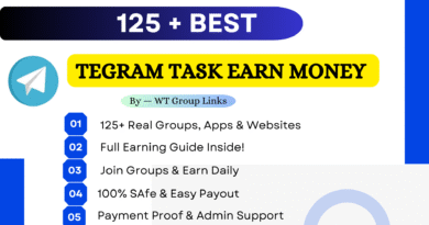 telegram task earn money