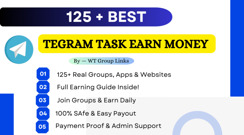 telegram task earn money