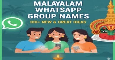 Malayalam WhatsApp Group Names