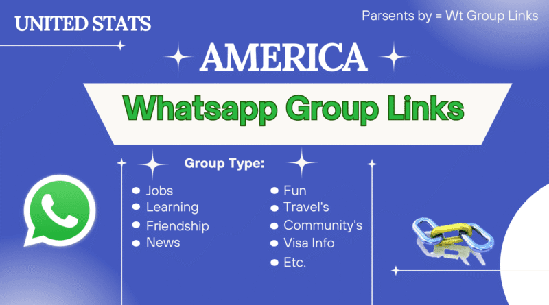 whatsapp group link america