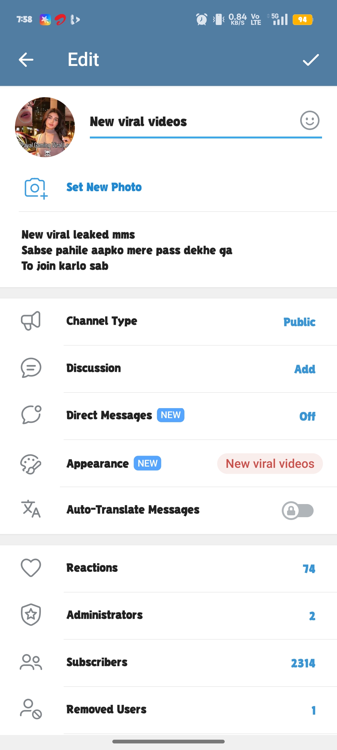 New viral video Profile