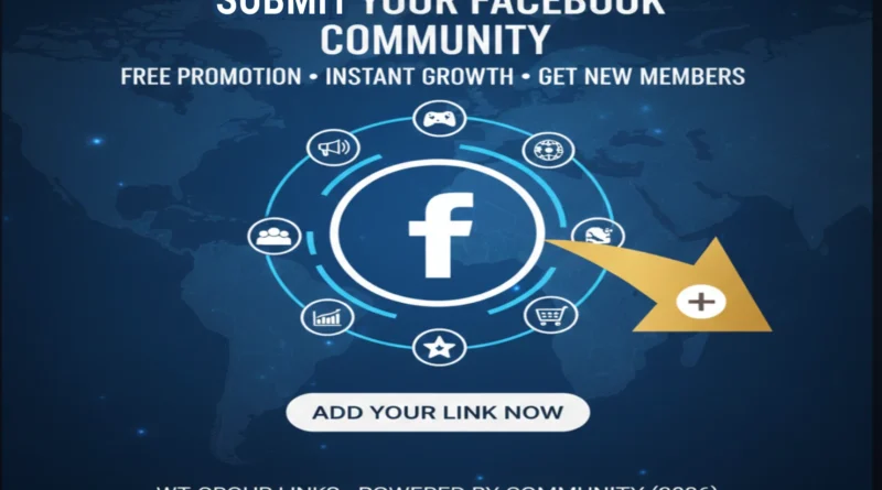 Submit Facebook Groups And Pages