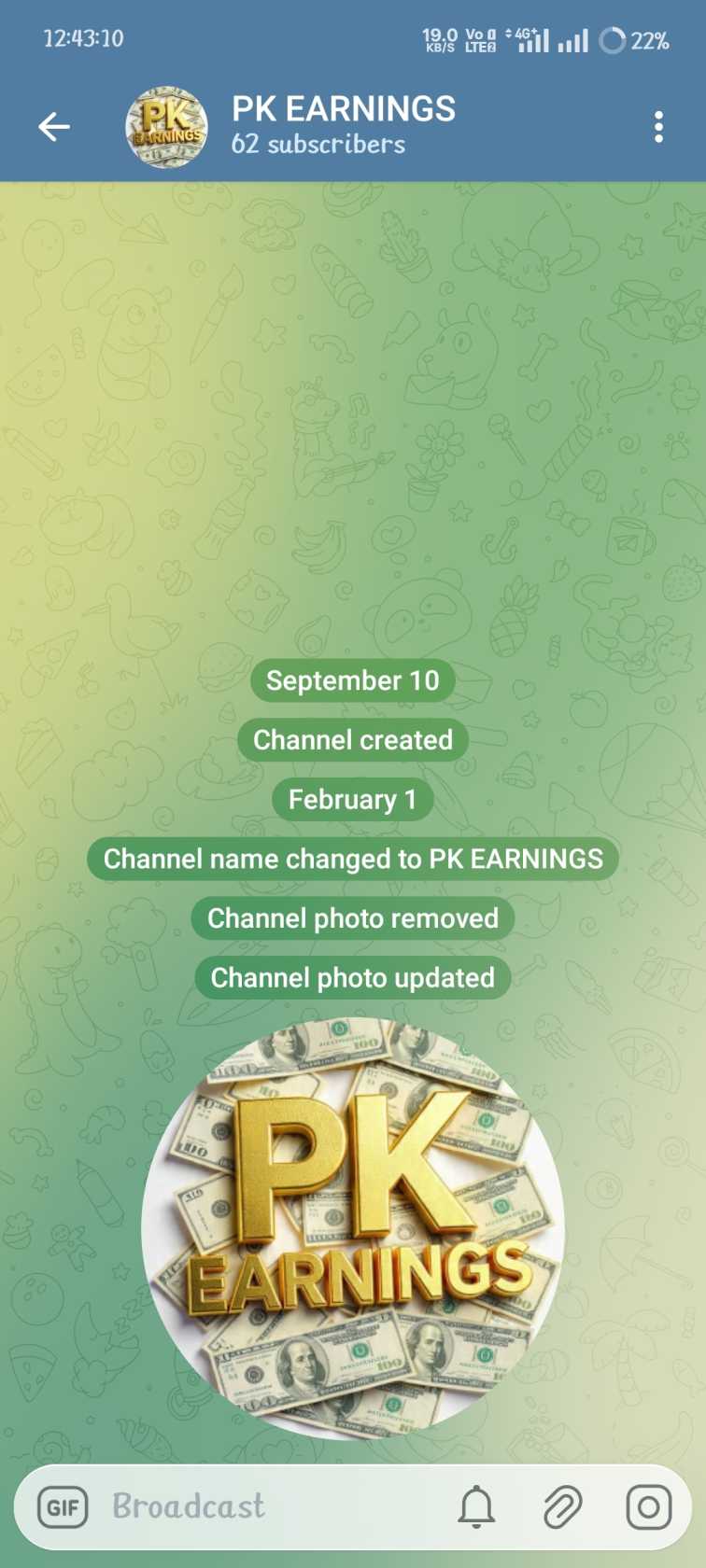 PK EARNINGS Profile