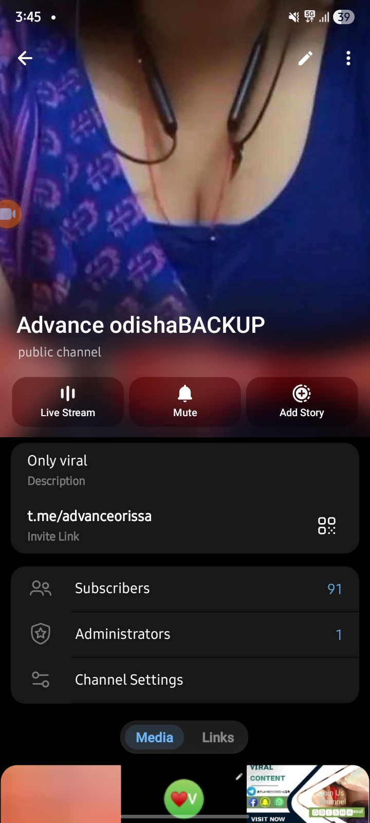 Odisha Back-up Profile